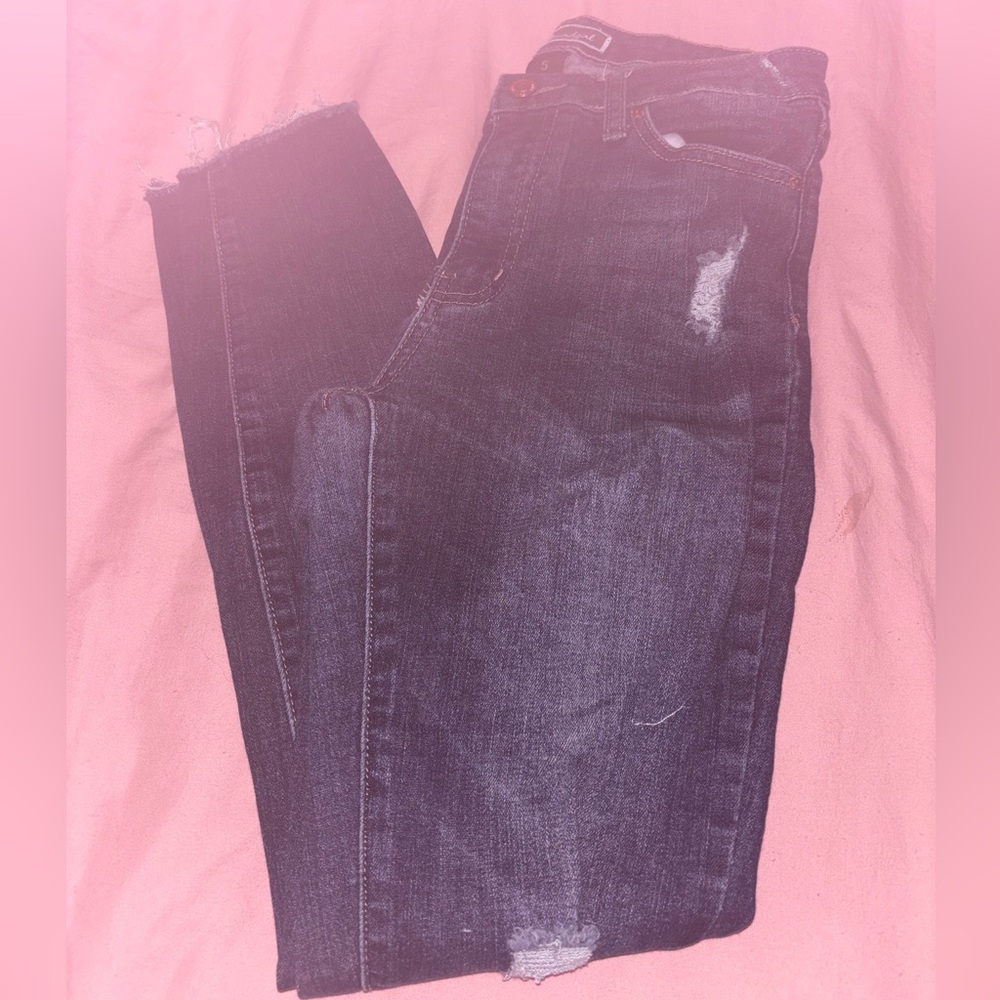 Sound girl skinny jeans dark wash